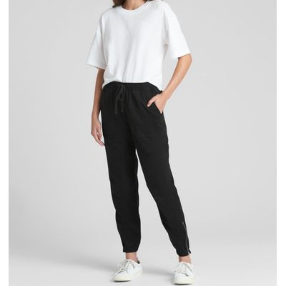Gap Black Girlfriend Utility Joggers